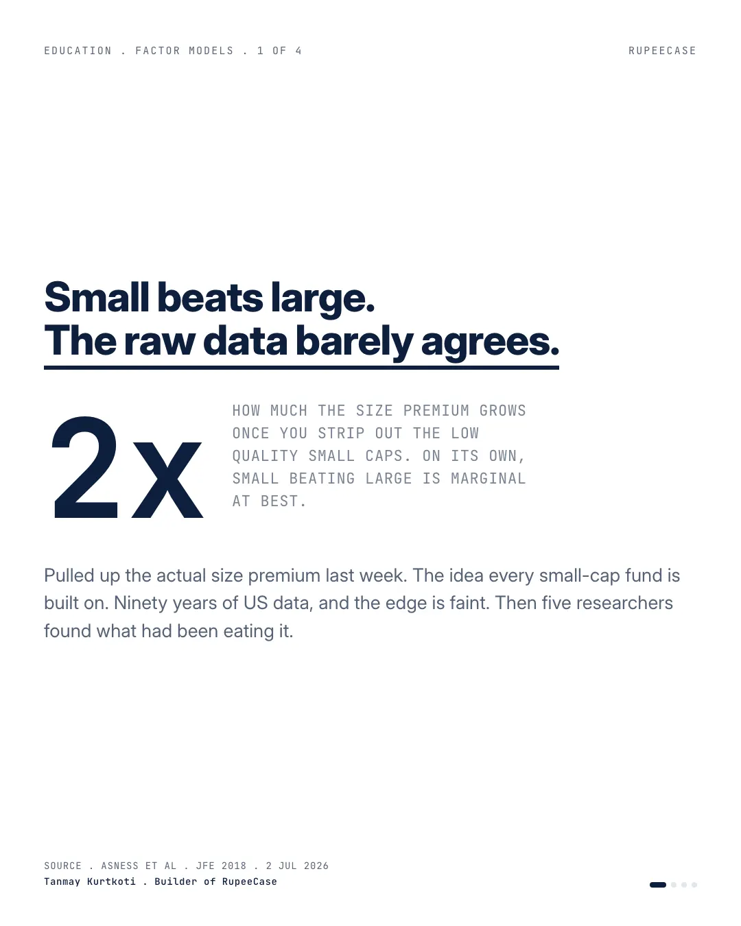 Size matters, if you control your junk, the hook card