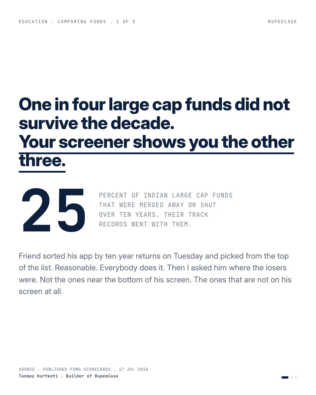Funds that vanished, the hook card